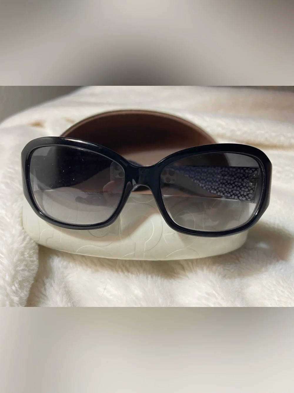 Coach Black Women's Sunglasses with case